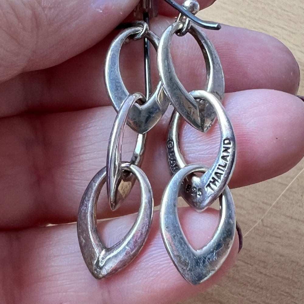 Designer Barse Solid 925 Sterling Silver Triple H… - image 7